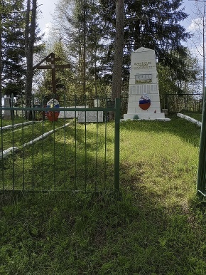 Воинское кладбище, где похоронены воины Советской Армии, погибшие в период Великой Отечественной войны 1941-1945 гг.